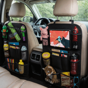 Car Back Seat Organizer – 600D Oxford Fabric